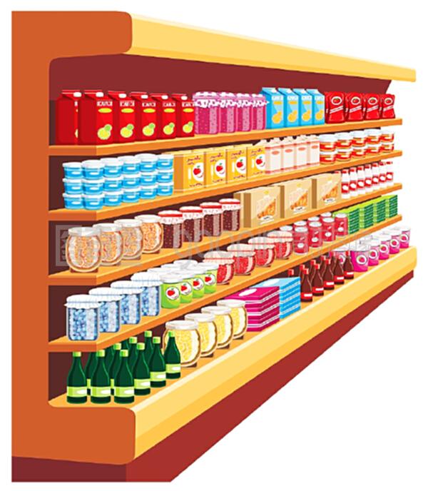 超級(jí)市場(chǎng)中的食品銷(xiāo)售 便捷與多樣化的消費(fèi)體驗(yàn)